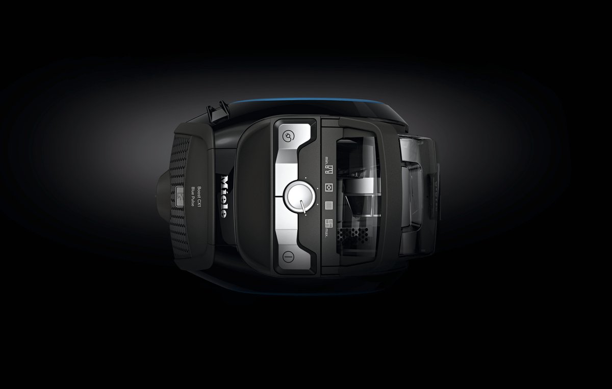 Miele Boost CX1 Blue Pulse - Obisidaanzwart - Stofzuiger zonder zak thumbnail 6