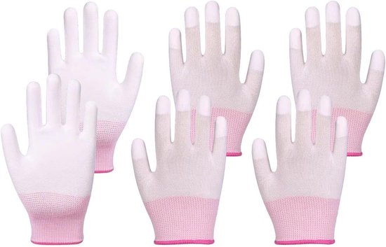 ByShane - Hittebestendige handschoenen voor krullend haar | 3 stuks | Salonhulp | Antislip