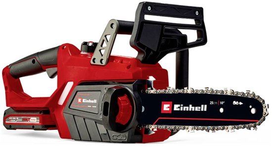 Einhell Accu Kettingzaag GE-LC 18/25 Li Kit - Power X-Change - 18 V/3.0 Ah/Li-Ion - Zwaardlengte: 25 cm - Max. Zaaglengte: 23 cm - Incl. 1x 3.0 Ah Accu en lader