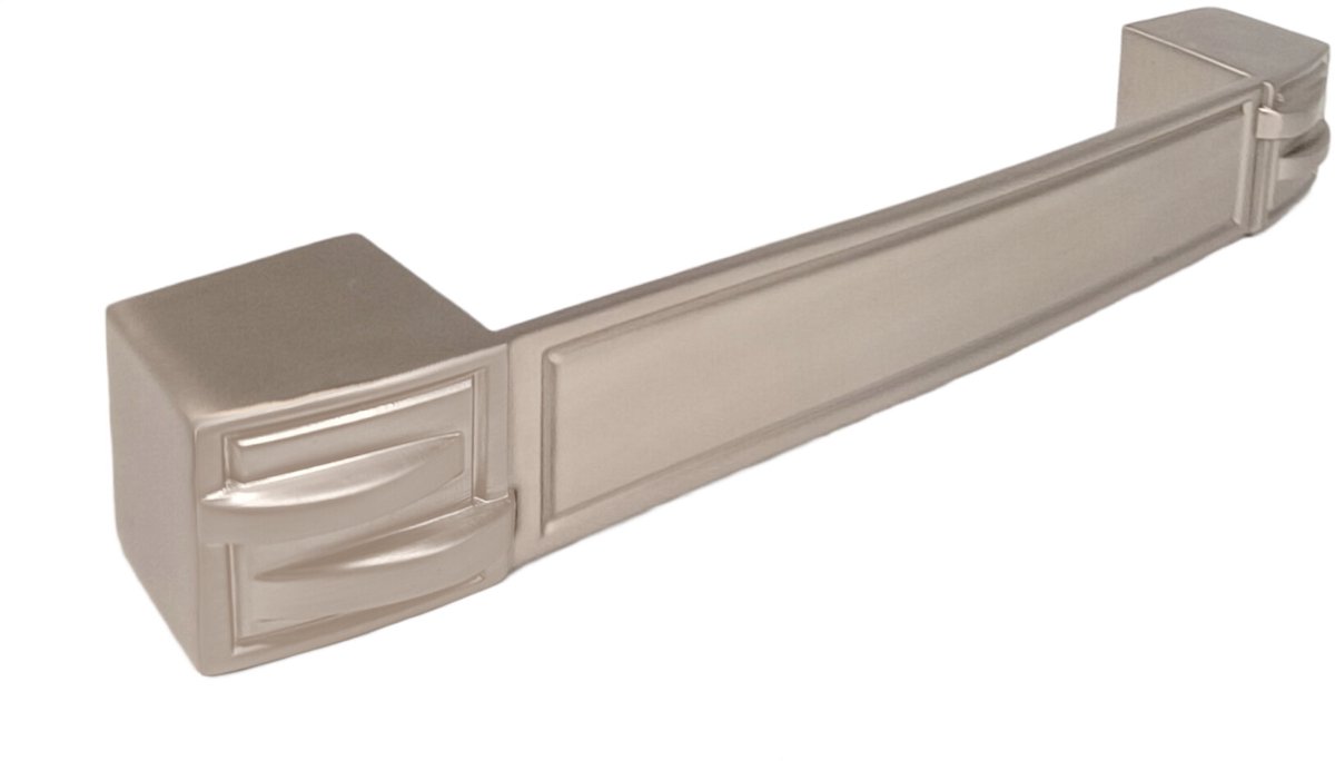 Domino Meubelgreep in Zilver Hoogwaardige kastgrepen van Znal Ladegrepen Moderne stijl grepen voor keukenkasten, Ladekasten, Meubels 128-160 mm