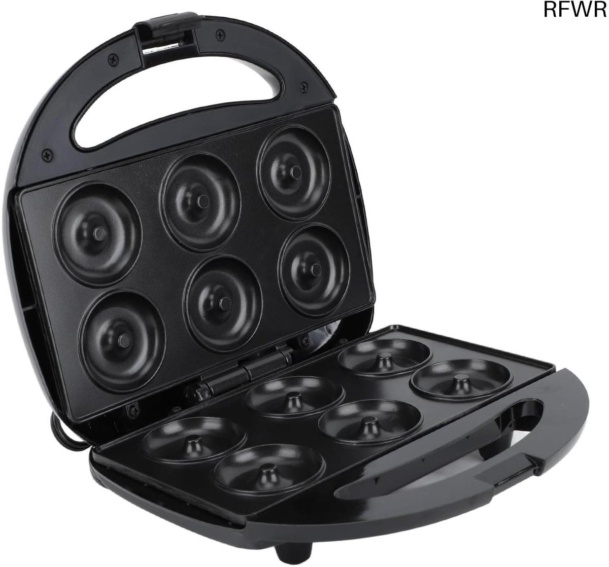 RFWR® Mini Donut Maker - Eenvoudige en Veilige Elektrische Donutmachine voor Thuisgebruik