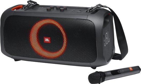 JBL PartyBox On The Go - Draadloze Bluetooth speaker met schouderband