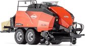 Wiking Miniatuurbalenpers Kuhn Lsb 1290id Die-cast Zink 1:32 Rood