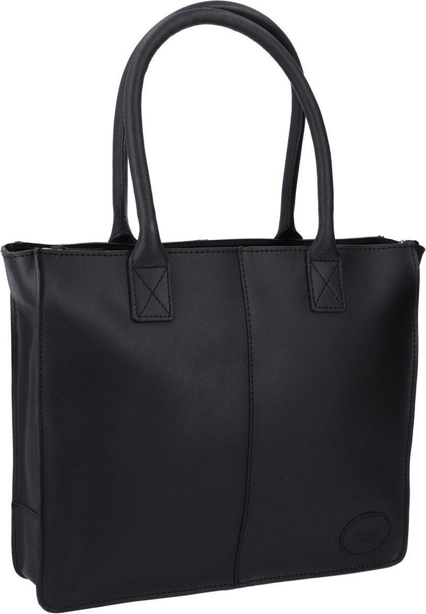 Tommy Hilfiger Business Slim Laptoptas Bruin Leer 15