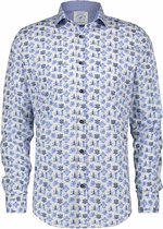 A Fish Named Fred shirt Delfts blauw