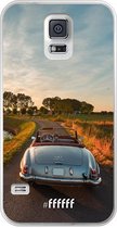 Samsung Galaxy S5 Hoesje Transparant TPU Case - Oldtimer Mercedes #ffffff