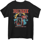 Rush Heren Tshirt -L- Moving Pictures Zwart