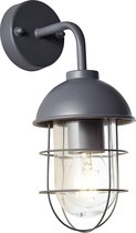 BRILLIANT Wandlamp voor Buiten UTSIRA - E27 - 1x60W - Kleur antraciet