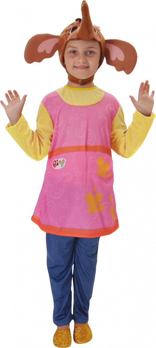 Bing Kostuum Sula Meisjes Polyester Roze 4-delig Maat 116 | bol.com