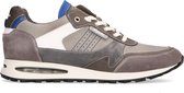 Australian Sneakers Bertolucci Leather KC6 15 1477 01 Grijs Wit Blauw 44