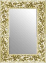 Brocante Spiegel Wit & Goud 67x87 cm – Louisa – Witte Barok Spiegel – Gouden Barok Spiegel – wand spiegels – Perfecthomeshop