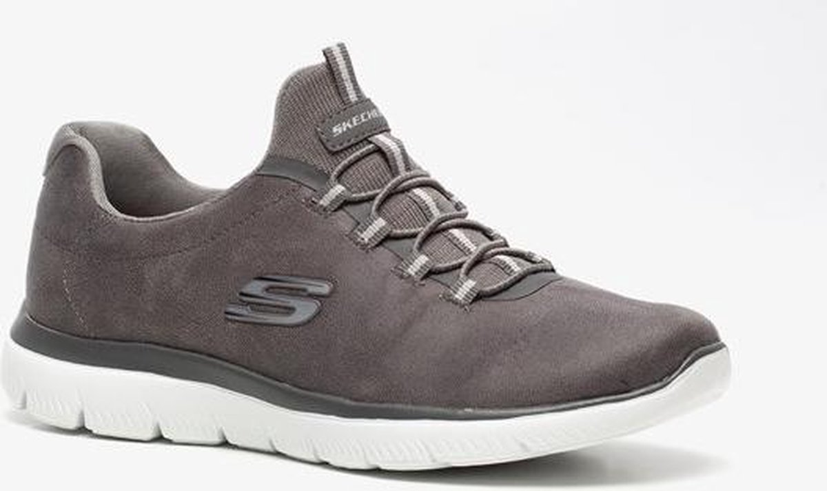 Skechers Summits Itz Bazik dames sneakers - Grijs - Maat 40 - Extra comfort - Memory Foam
