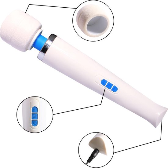 Magic Wand Massager - Draadloos - oplaadbaar | bol.com