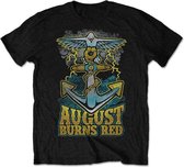 August Burns Red Heren Tshirt -M- Dove Anchor Zwart