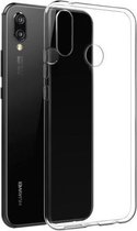 Huawei P20 Lite Hoesje Transparant - Siliconen Case