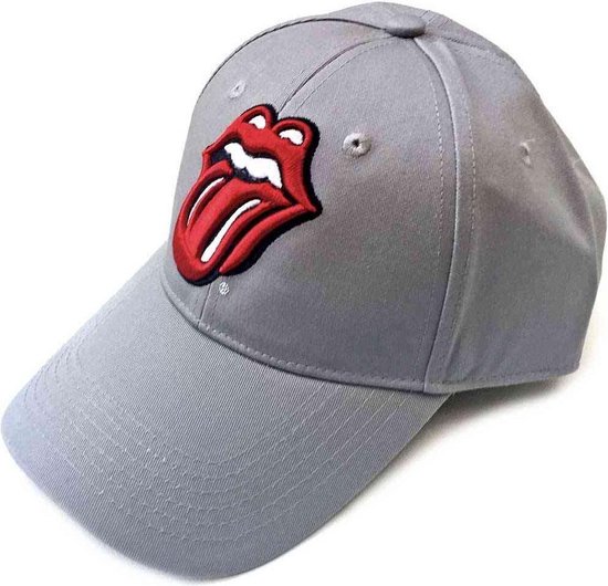 The Rolling Stones Baseball pet Classic Tongue Grijs