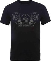 Disturbed - Beware The Vultures Heren T-shirt - L - Zwart