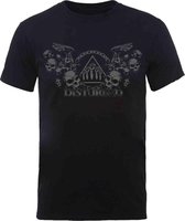 Disturbed Heren Tshirt -L- Beware The Vultures Zwart