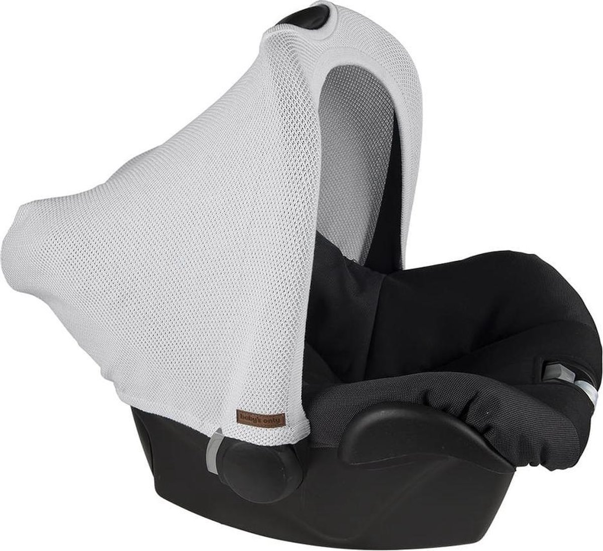 Baby's Only Kap Maxi-Cosi 0+ Classic - zilvergrijs Baby's Only Kap Maxi-Cosi 0+ Classic - zilvergrijs