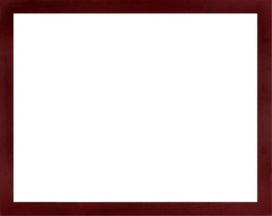 Homedecoration Misano - Cadre photo - Format photo - 59 x 100 cm - Vin rouge