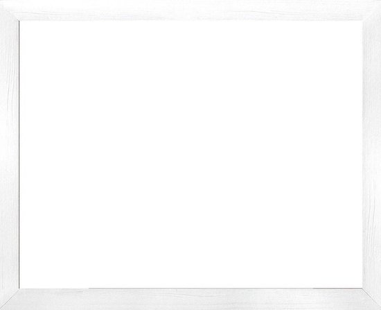 Homedecoration Misano - Cadre photo - Format photo - 51 x 85 cm - Grain de bois blanc