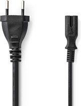 Nedis PCGP11240BK30 Voedingskabel Zwitserse Stekker - Iec-320-c7 3,0 M Zwart