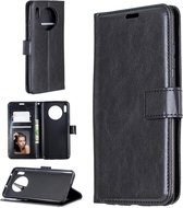 Huawei Mate 30 Lite hoesje book case zwart
