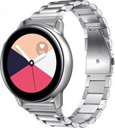 Samsung Galaxy Watch bandje 40mm - Samsung Galaxy Watch Active 2 42mm / 44mm - iMoshion Stalen Smartwatch bandje - Zilver