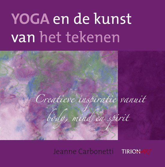 Cover van het boek 'Yoga en de kunst van het tekenen' van J. Carbonetti