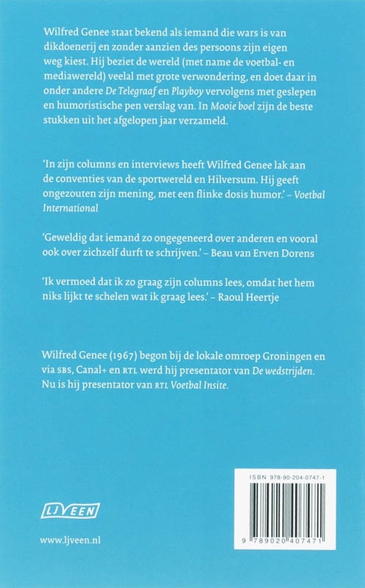 Mooie Boel - back cover