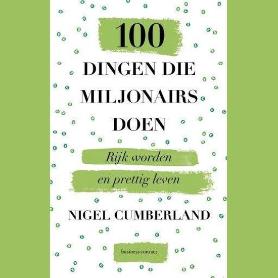 100 dingen die miljonairs doen - cover