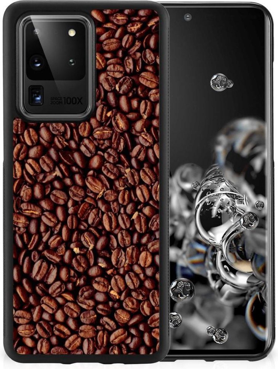 Samsung Galaxy S20 Ultra Silicone Case Koffiebonen