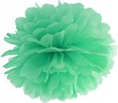 Pompon Mintgroen 25cm