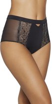 Hoge slip Ysabelle Mora | glamour | Zwart | XL