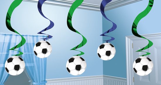 Raap Overeenkomstig Oost AMSCAN - Voetbal decoratie om op te hangen - Decoratie > Slingers en  hangdecoraties | bol.com