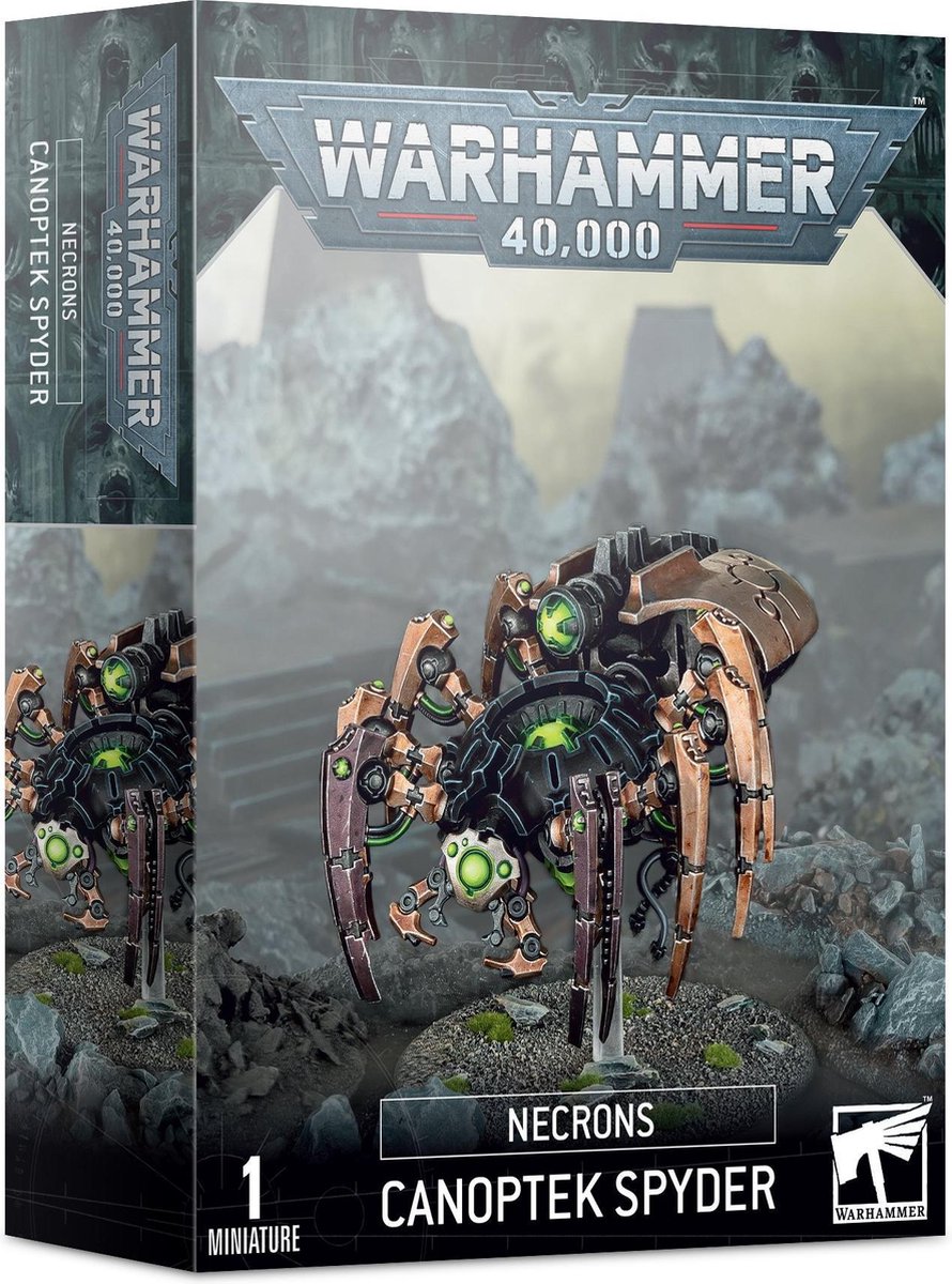Warhammer: Necron Canoptek Spyder - 49-16 - Games Workshop
