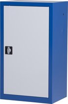 Metalen draaideurkast, Archiefkast, Kantoorkast I 104x60x43.5 cm I blauw/grijs I DKP-101 I Povag