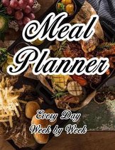 Meal Planner: Very large practical planner - With shopping list - Book for 52 weeks - Beautiful high gloss cover - Huge 8,5 x 11''