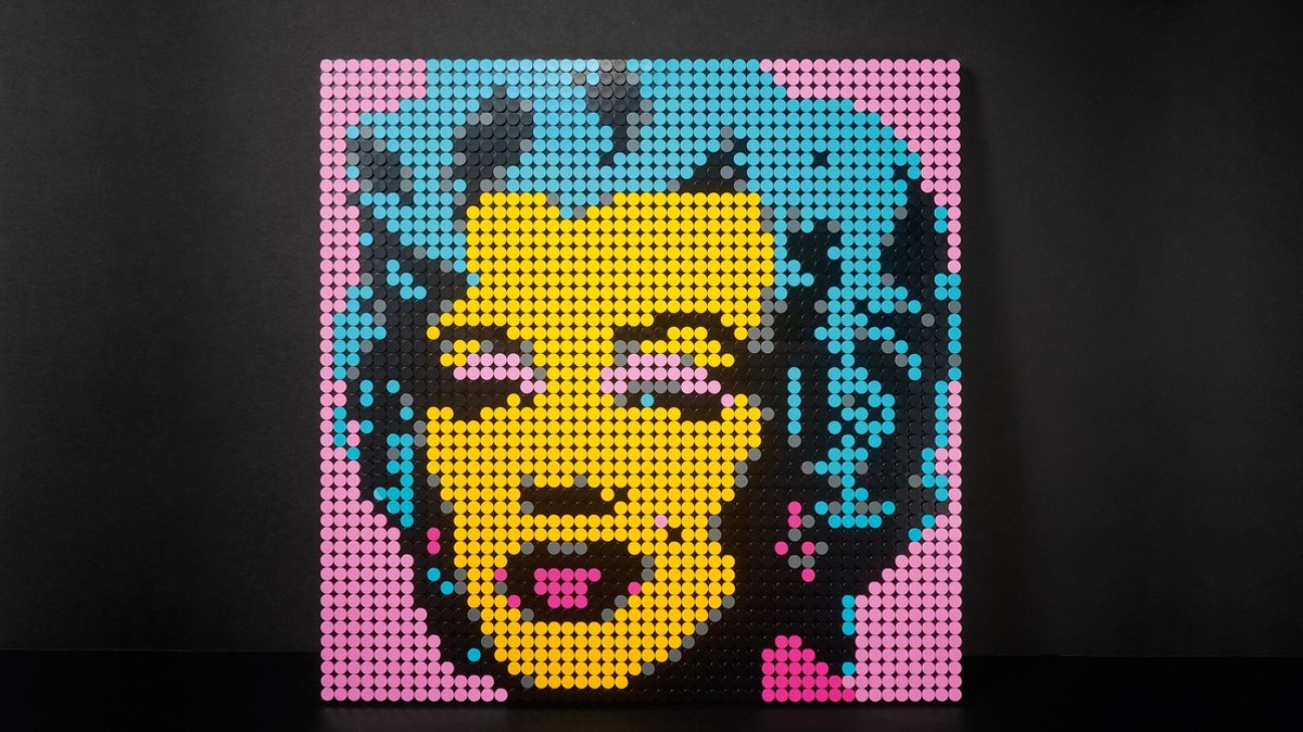 LEGO Art Andy Warhol's Marilyn Monroe 31197 — afbeelding 10