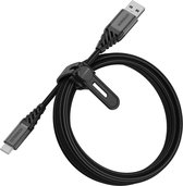 OtterBox Premium Cable USB A-C 2M, noir