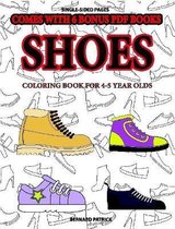 Coloring Book for 4-5 Year Olds (Shoes)