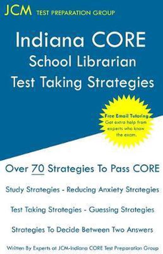 Indiana CORE School Librarian - Test Taking Strategies - cover