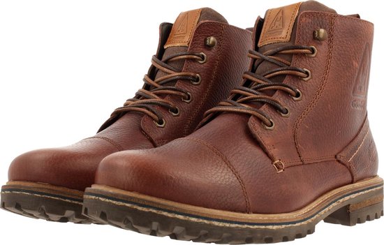 Gaastra Heren Veterboots Cape Mid Tmb Flt - Bruin - Maat 46 | bol.com