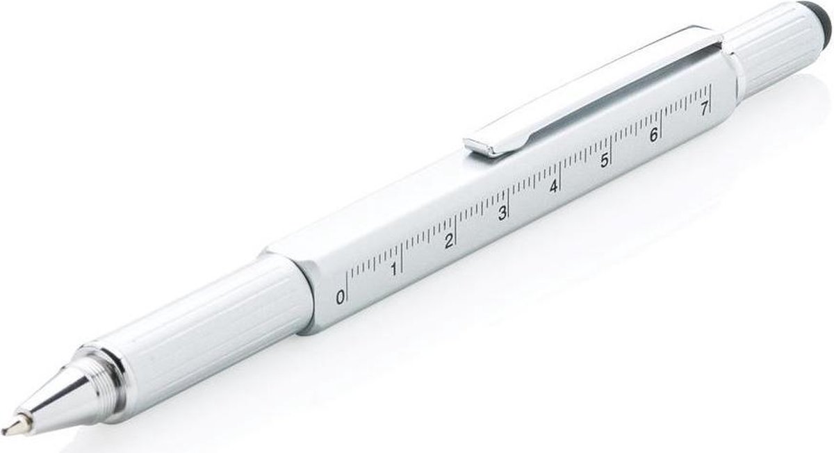 Xd Collection Toolpen 5-in-1 15 Cm Aluminium Grijs