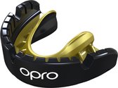 OPRO Gebitsbeschermer Voor Beugel Self-Fit Gold Zwart/Goud Senior