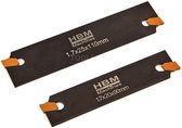 HBM Afsteekmes inclusief 2 Wisselplaten 1,7 x 20 x 90 mm