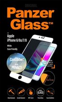 PanzerGlass iPhone 7/8 Screen Protector Privacy Camslider CF Wit