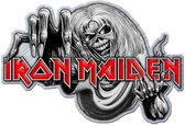 Iron Maiden - Number Of The Beast Pin - Zilverkleurig