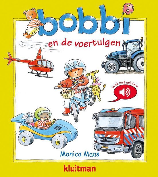 Boek cover Bobbi  -   Bobbi en de voertuigen van Monica Maas (Hardcover)