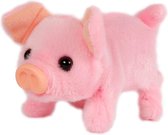 Take Me Home Knuffel Biggetje Junior 14 Cm Pluche Roze